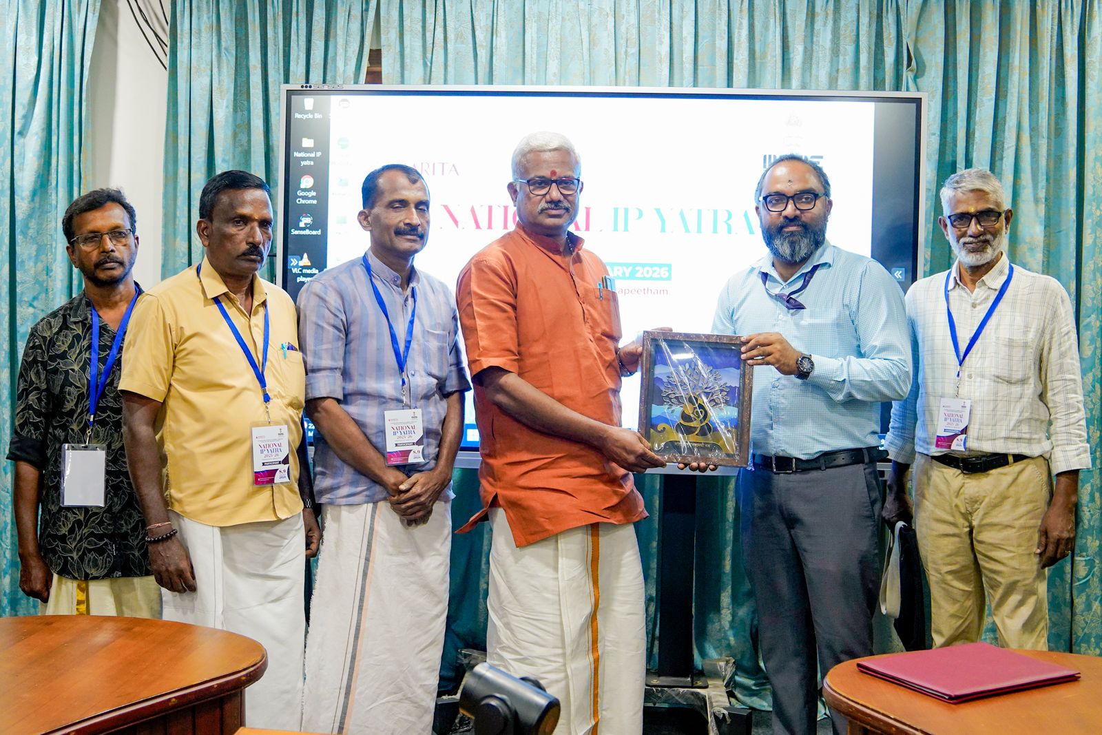 Amrita Campus–BKS MoU Exchange at IP Yatra 2026